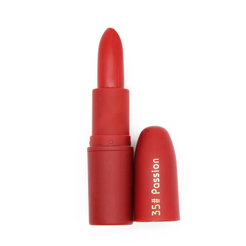 7 Colors Bullet Lipstick Matte Lip Gloss Non-stick Cup Lipstick Waterproof Long-lasting Moisturizing Lip Portable Smooth Soft