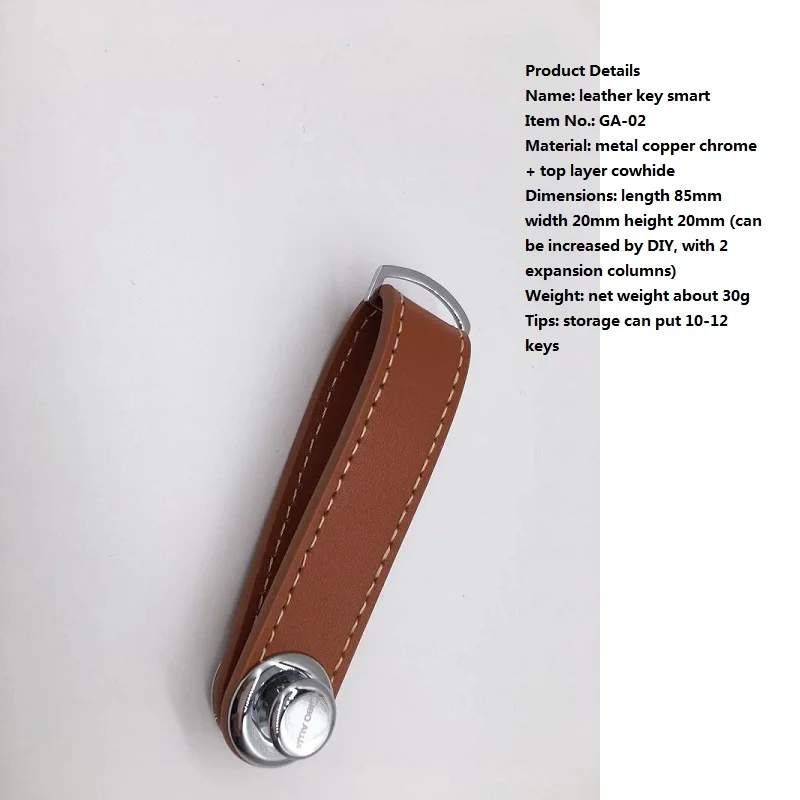 Gibo Auja- из натуральной кожи смарт-брелок для ключей Органайзер брелок для ключей кошелек известный дизайнер креативный подарок