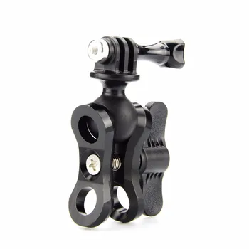 

Aluminum Butterfly Clip Clamp+Diving Fill Light ABS Ball Clip Mount for Gopro Hero 7/6/5/4/3/3+/2/1 Xiaomi Yi SJ4000