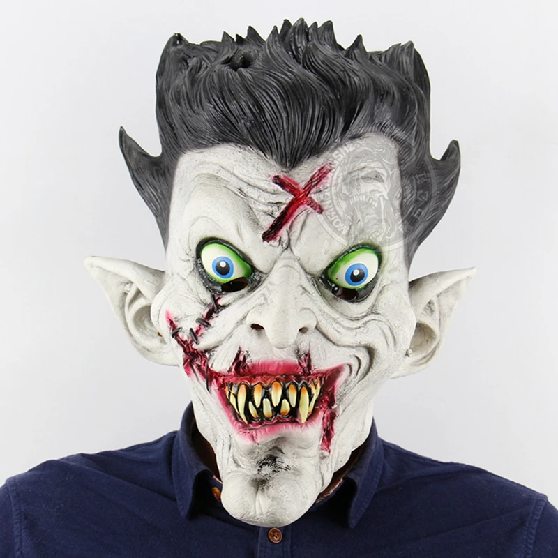

Horrible Zombie Mask Cosplay Costume Adult Halloween Costume For Adult Men Women Props