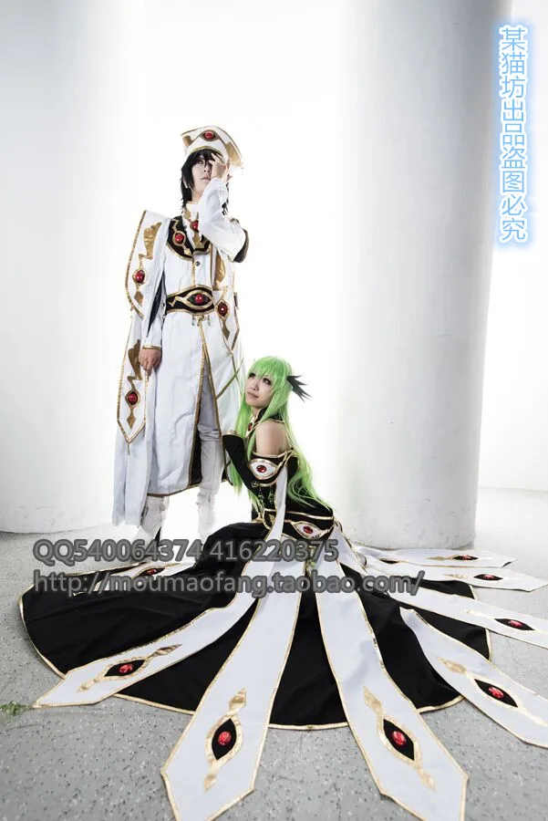 Code Geass TOMO Prepa c. Лелуш Восстания CC queen Косплей Костюм