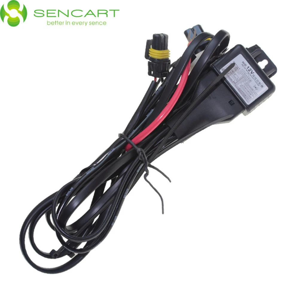 Details about / 35W Car HID Bi-xenon H4-3 Hi//Lo Controller Fuse Relay Wire Wiring Harness