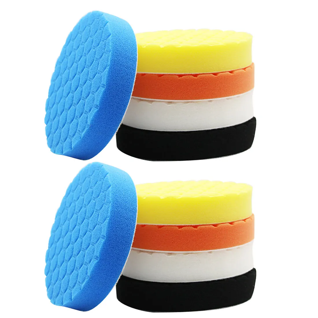 

BU-Bauty 2018 New Arrival 5Pcs Buffering Polishing Pad kit For Auto Car Polisher 3/4/5/6/7 inch