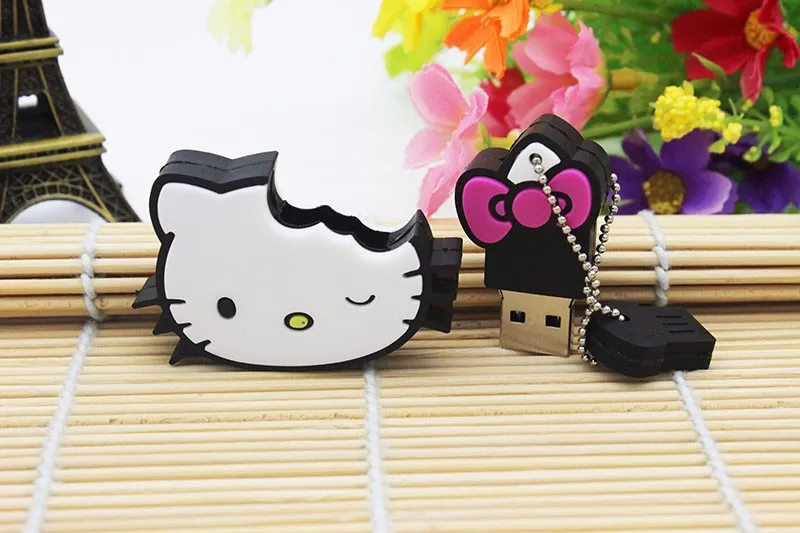 JASTER hello kitty Usb флеш-накопитель 64 ГБ 32 ГБ флеш-накопитель 4 ГБ 8 ГБ 16 ГБ мультфильм U Диск флеш-карта Горячая Распродажа карта памяти