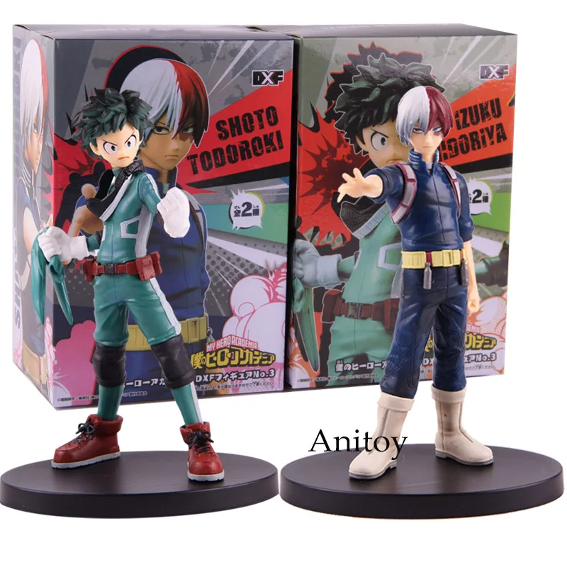 

DXF My Hero Academia Izuku Midoriya Todoroki Shoto Figure Action PVC Collectible Model Toy