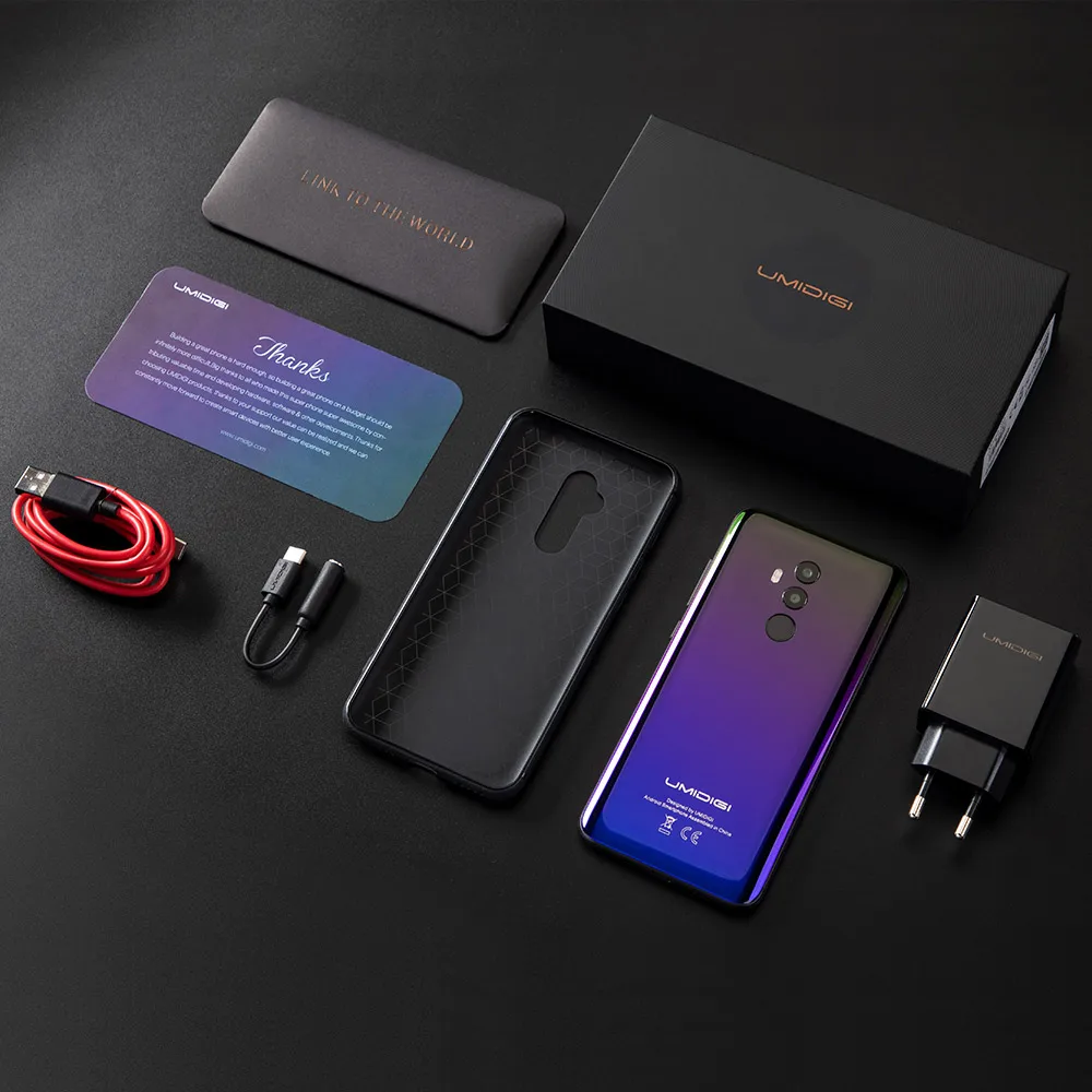 Umidigi Z2 смартфон с восьмиядерным процессором Helio P23 ОЗУ 4 Гб ПЗУ 64 ГБ 16 МП 8