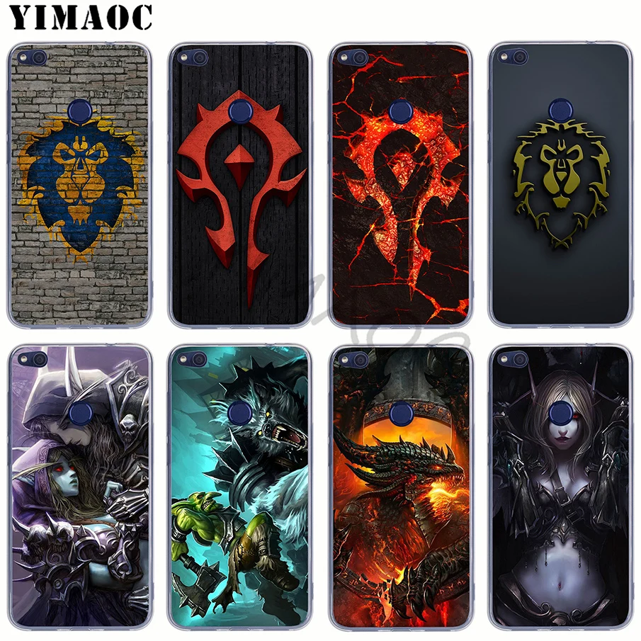 

YIMAOC Wows World of Warcraft Soft Silicone Case for Huawei Honor Note 7A Pro 6A 7X 7C 8X 8 8C 9 10 Lite