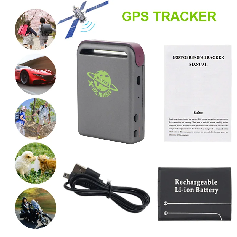 В режиме реального времени gps/GSM/GPRS Автомобильный gps-трекер TK102 устройство слежения автомобиля в режиме реального времени местоположение превышения скорости сигнализации tk102b