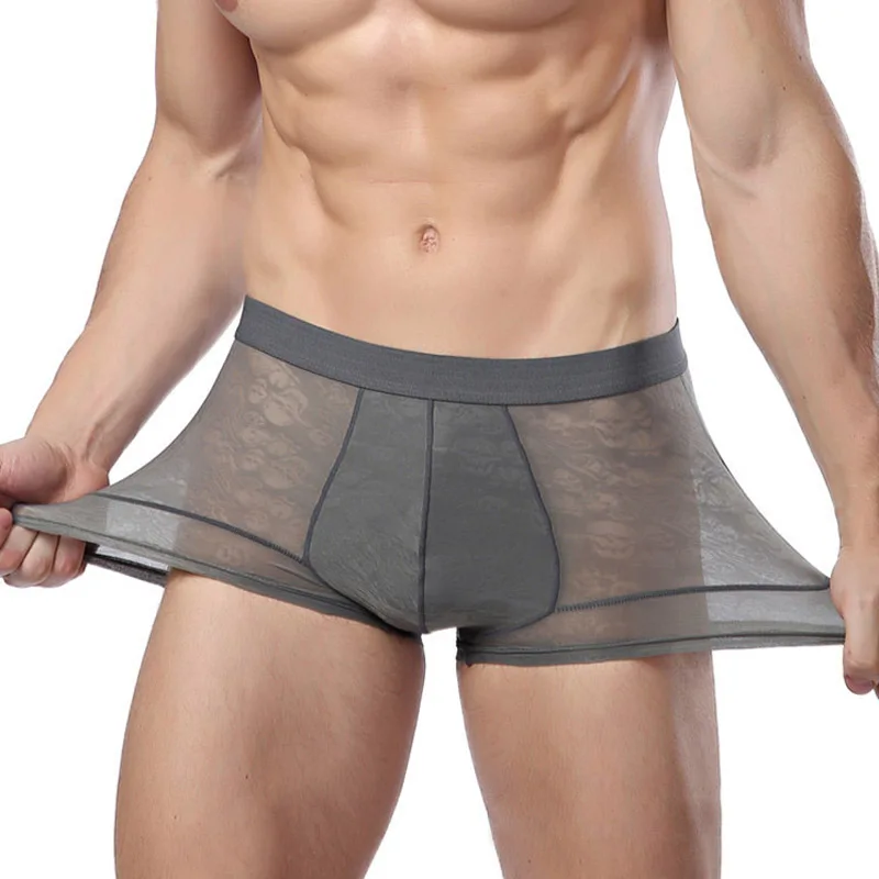 All Listings The men’s silk underwear your girlfriend probably intended for you is a silk boxer short, like the Mansilk Stripe Jacquard Boxer. It’s your basic boxer short made from silk fabric that features alternating stripes.