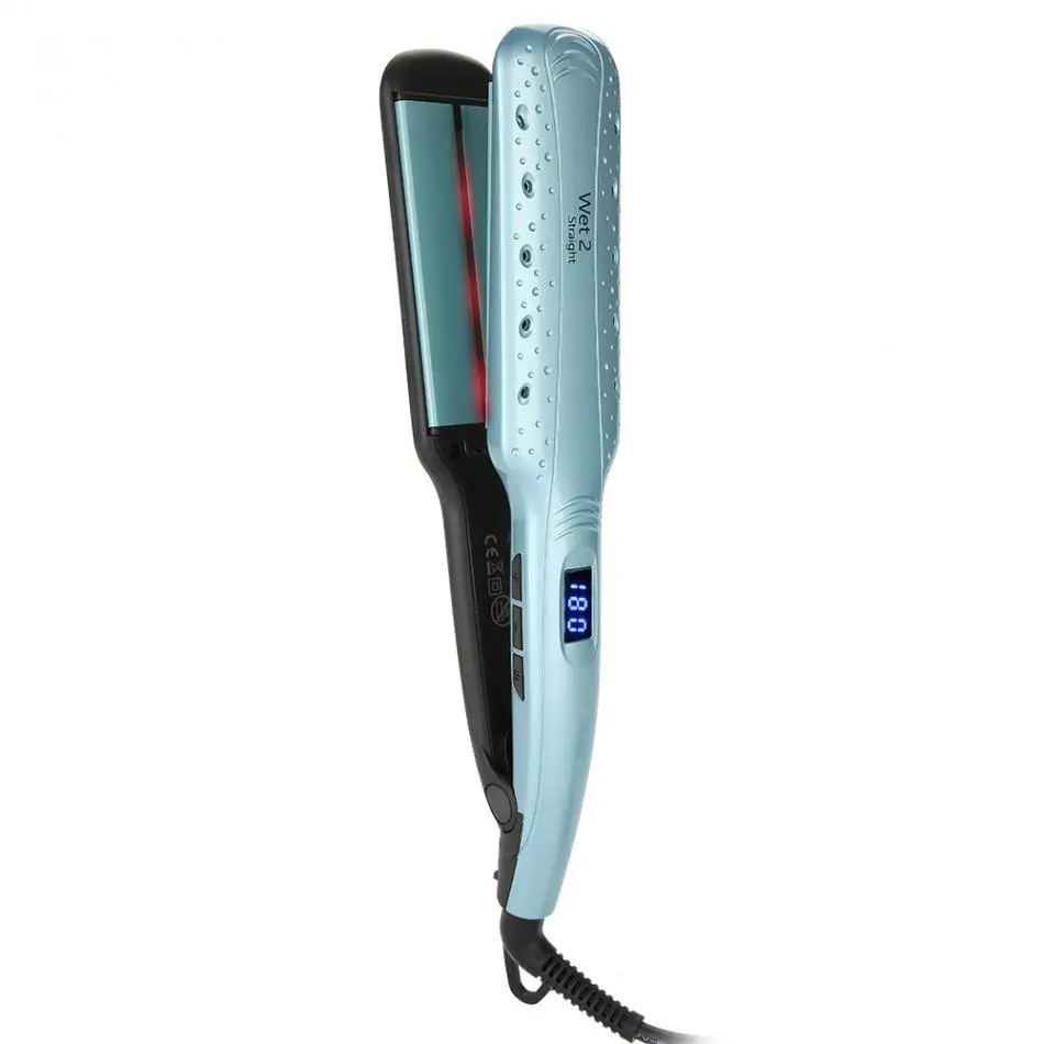 Новый Professional керамика волос Flat Iron инфракрасный луч отрицательных ионов нагрева выпрямитель для Аксессуары для стайлинга