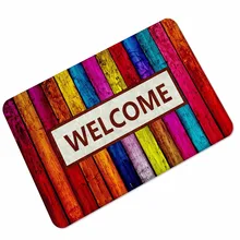 Amellor 40x60 см Добро пожаловать пол Ковры коврики нескользящей резиновой назад Забавный Коврик для прихожей открытый вход пол ковры и Ковры