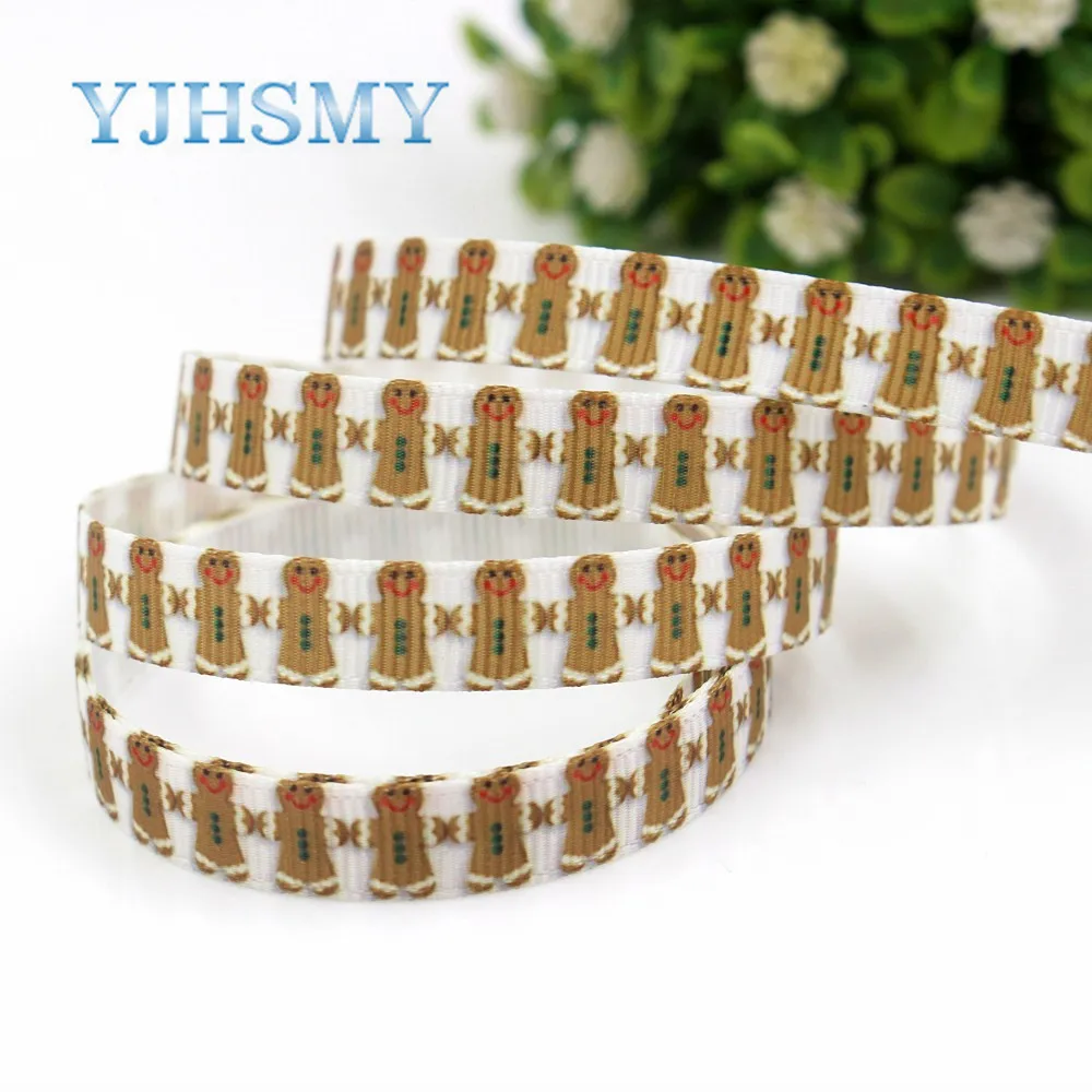 YJHSMY G 18728 673 10 ярдов мм мультфильм печатных grosgrain ленты DIY ручной работы свадебные