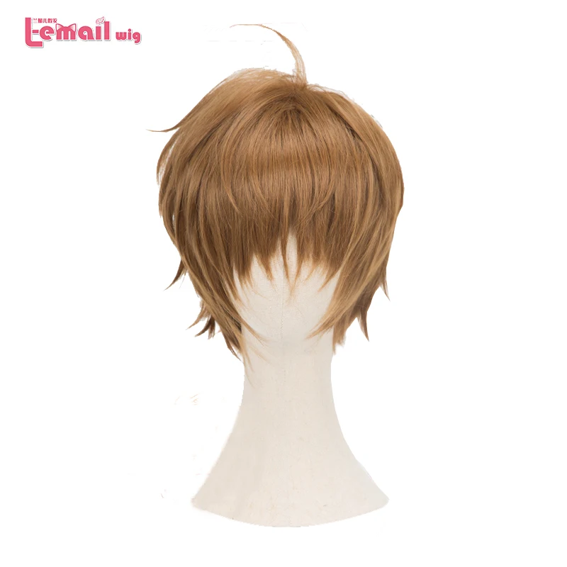 Anime New Card Captor Sakura CLEAR CARD Li Syaoran Cosplay Hair Wig+Track