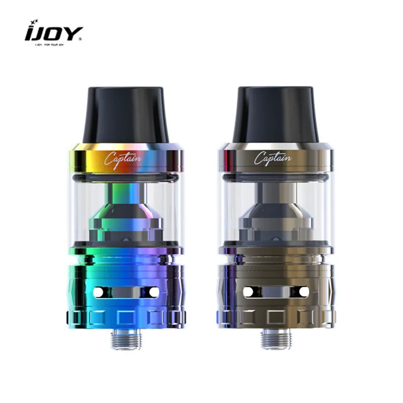 

Original IJOY Captain Subohm 4ml Tank Electronic Cigarette Vaporizer Atomizer for Captain PD270 MOD No Threaded Coil Heads