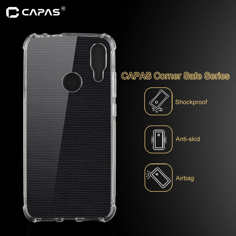 

Xiaomi Redmi Note 7 Case Cover Soft Silicone TPU Back Cover Redmi Note 7 Case Transparent Clear Protective Shield Shockproof