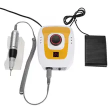 Профессиональный электрический Фрезер для ногтей, фрезер для полировщик маникюр; педикюр; полировка машины набор для наращивания ногтей дрель