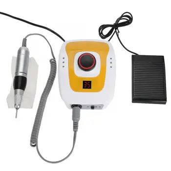 

Professional Electric Nail Polisher Manicure Pedicure Polishing Machine Kit Nail Drill