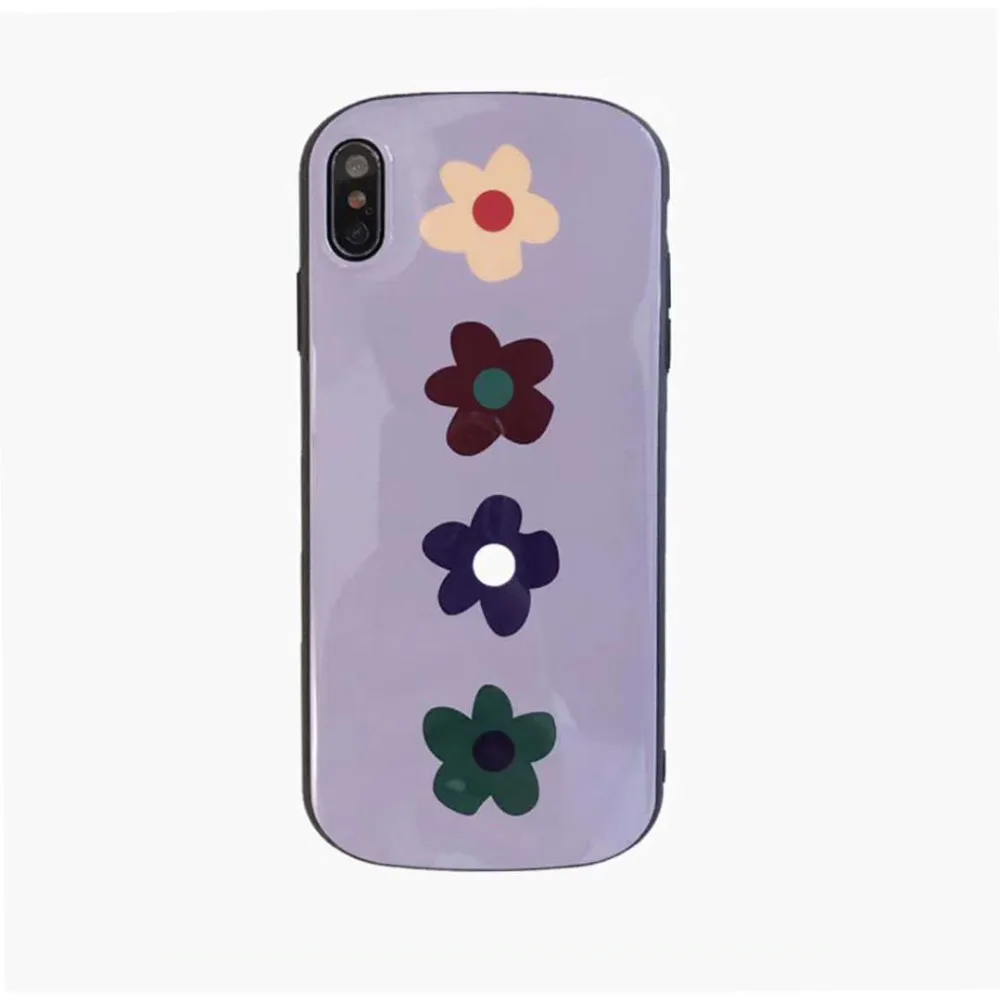 Модный чехол GlamPhoneCase с цветами для телефона iPhone XS Max XR XS X 8 plus 8 7 plus 7 6 S/6 Plus Симпатичные, из мягкого ТПУ чехол для телефона