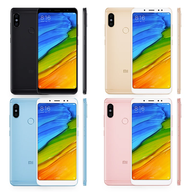 Оригинальная глобальная прошивка Xiaomi Redmi Note 5 3 ГБ ОЗУ 32 Гб ПЗУ Восьмиядерный