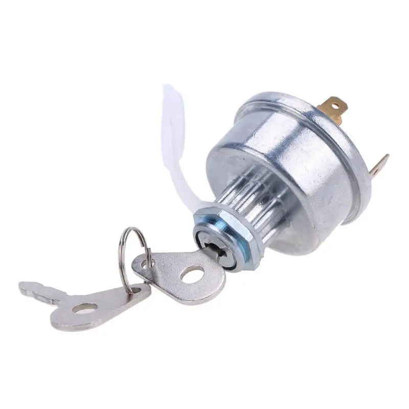 12 V interruptor 3 posición Voiture acero gasolina arranque relés Barco interruptor de Llave de encendido arranque Llave Barco Auto Accessoreis