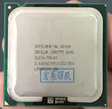 ПК компьютер Intel Core2 четырехъядерный процессор Q8400 (4 м кэш, 2,66 ГГц, 1333 МГц FSB) LGA775 настольный процессор
