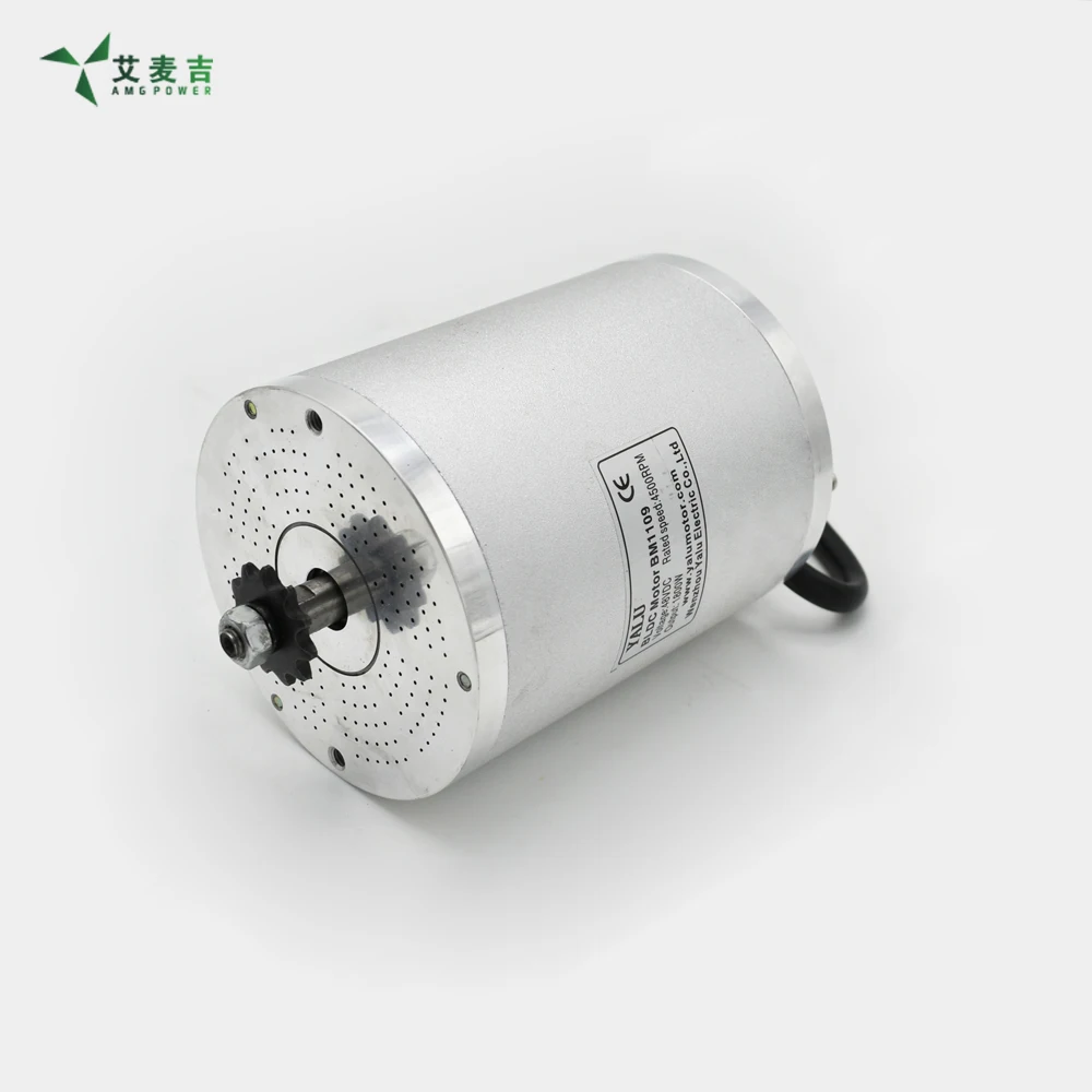 Ebike Kit BM1109 3000W Brushless Suspended Bike Motor 72V Electric Escooter BLDC For Mountain Bicycle Conversion