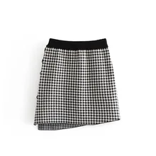 Горячая Распродажа звезд более 45-8338 Европейская и американская мода плюшевый чехол с пряжкой трикотажные юбки