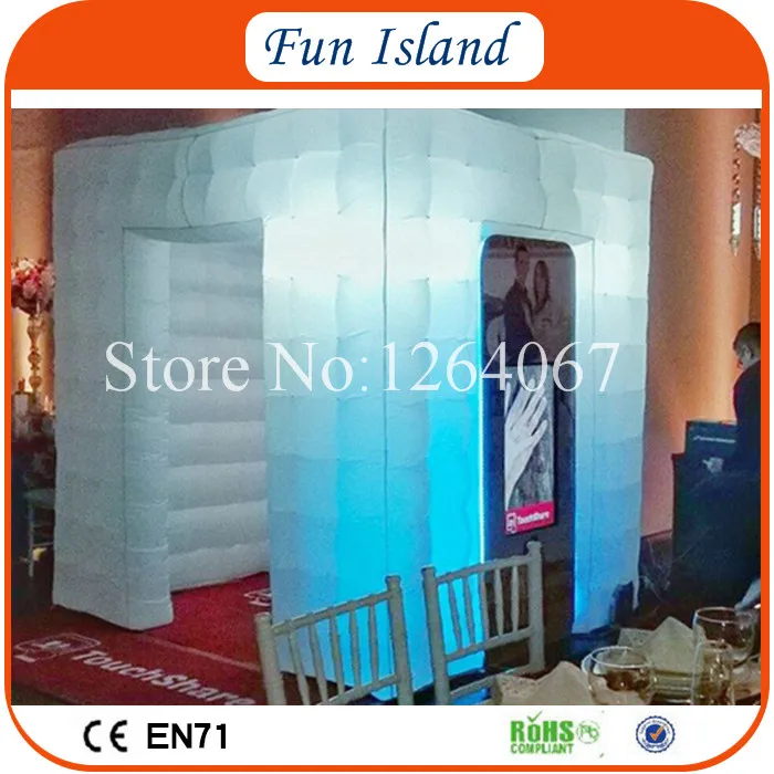 

Free Shipping 3.6x3.6m Amazing LED Lighting Inflatable Photo Booth,Commercial Use Inflatable Cube,Custom Photo Booth Inflatable