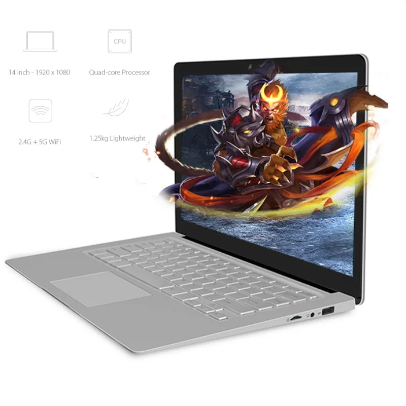 Jumper EZbook S4 14 ''ноутбук с системой Windows 10 Intel J3160 четырехъядерный 1 6 ГГц 8 ГБ ОЗУ 256 SSD