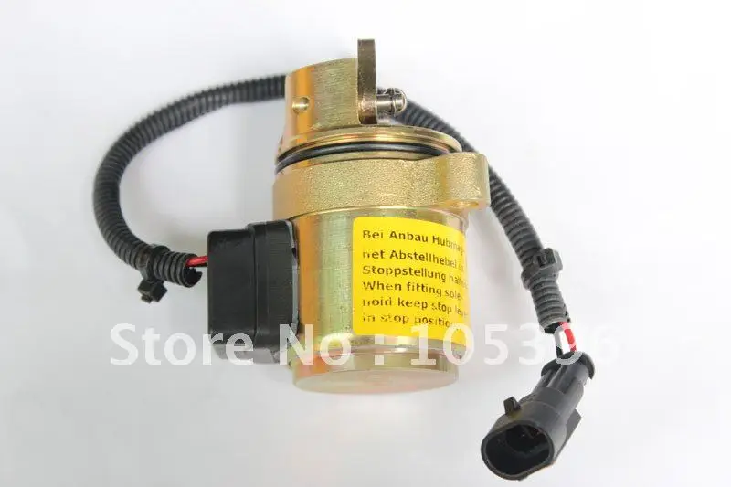 

1011 Fuel Shutdown Shut Off Solenoid Valve 0428 7116 04287116 Diesel Engine +fast cheap shipping by FEDEX/DHL