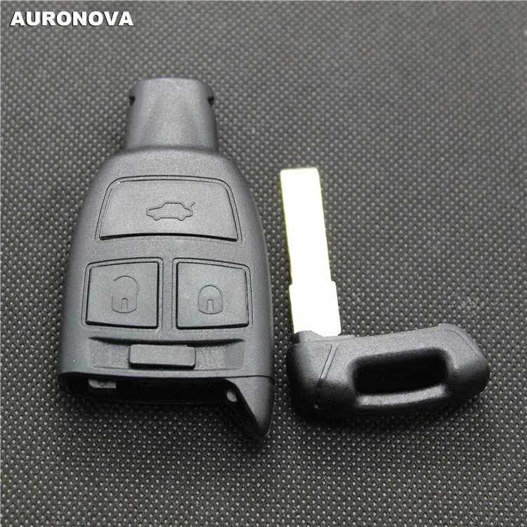 

AURONOVA New Replace Smart Key Shell for FIAT Croma 3 Buttons Remote Car Key Case With Uncut Blade