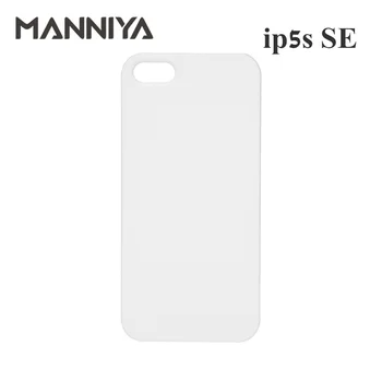 

MANNIYA 3D Sublimation Blank White phone Cases for iphone 5/5s/SE Free Shipping!100pcs/lot