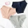 Culottes pour femmes sous-vêtements en coton dentelle sexy lingerie femme slips dames décontracté caleçons gril intime culotte grande taille 2022 ► Photo 1/6