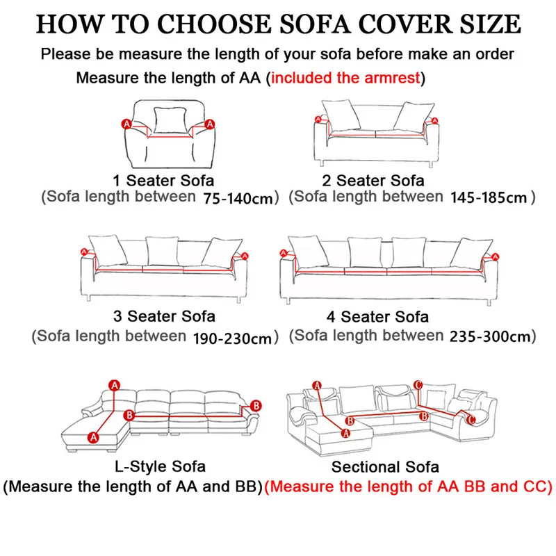 1/2/3/4-seater Печатный чехол для дивана стрейч четыре сезона Диван Охватывает Протектор мебели полиэстер чехол для дивана