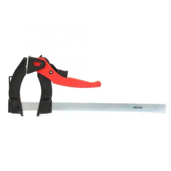 

DIY Quick Woodworking Bar Clips F Clamp 100/160/200/250/300mm Clamping Range Grip Quick Ratchet Release Squeeze Wood Hand Tool