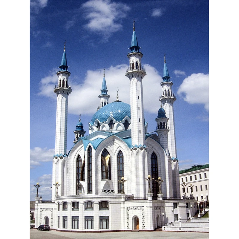 

5D Craft diamond painting resin diamond embroidery Square Drill Diamond mosaic needlework "Gorgeous Castle" KBL