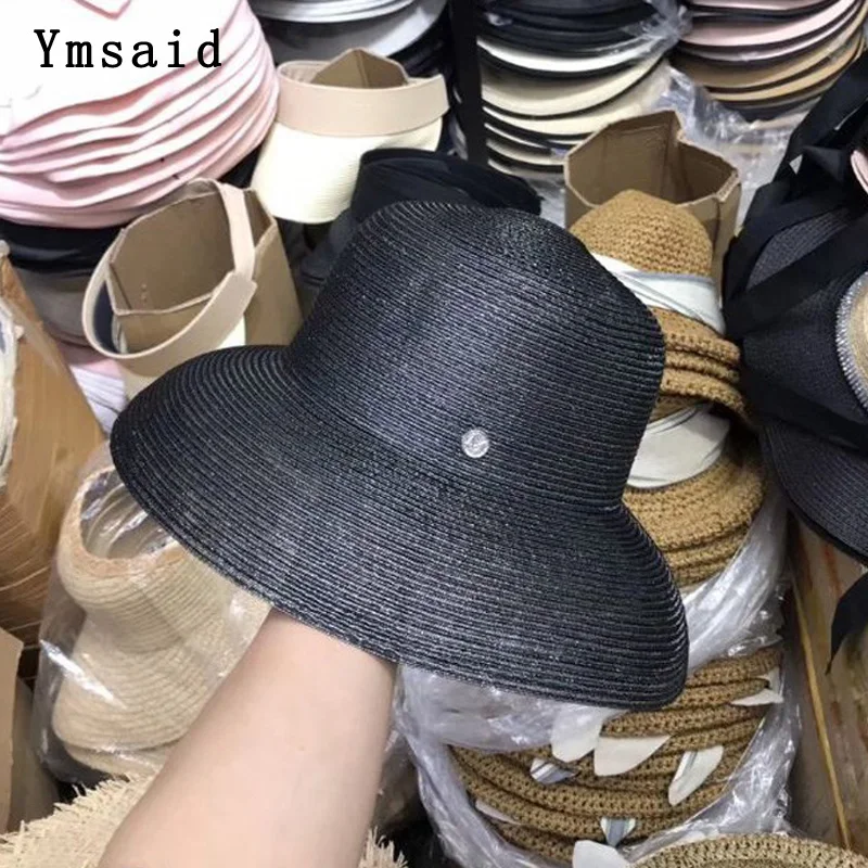 النساء قبعات للحماية من الشمس واسعة حافة الصيف قبعات من القش 2019 جديد الطبيعي الأسود الأزياء مرن شاطئ الطاقية قبعة كنتاكي ديربي القبعات النساء قبعات للحماية من الشمس واسعة حافة الصيف قبعات من القش 2019 جديد الطبيعي الأسود الأزياء مرن شاطئ الطاقية قبعة كنتاكي ديربي القبعات
