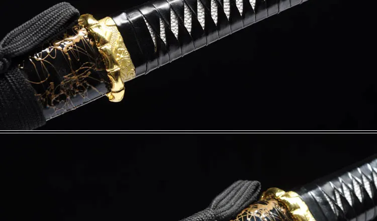 Japan Katanas Blancas High Manganese Steel Samurai Sword Handmade Katana Samurai Tanto Knife Katana Sword Battle Ready