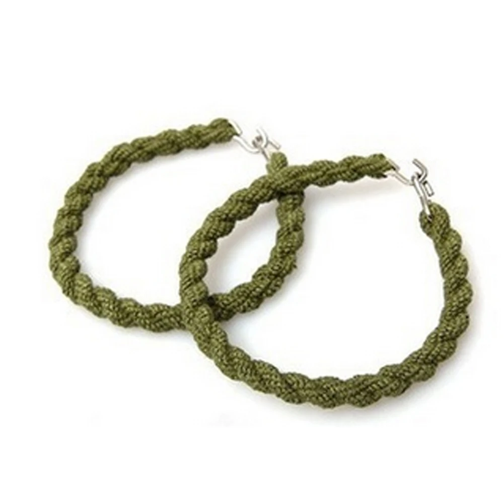 

2Pcs Tactical Army Leggings Elastic Rope Trouser Leg Strap Riding Boot Rubber Band