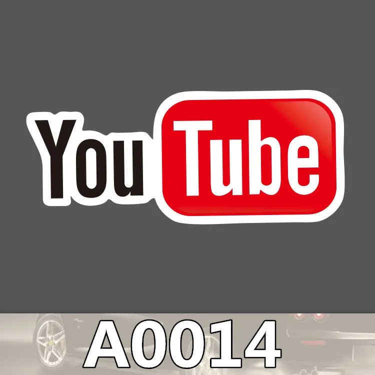 

Bevle A0014 Network Video Laptop Luggage Skateboard Graffiti Notebook Motor Stickers Decal Fridge Waterproof Sticker for Cars