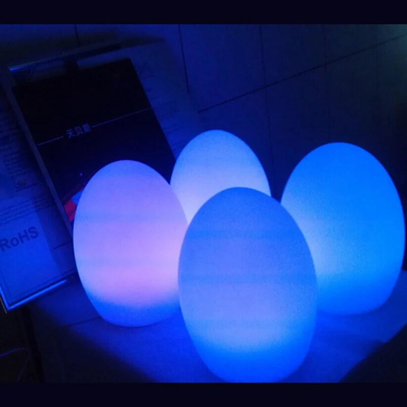 Светодиодное освещение Luminose в форме яйца водонепроницаемое рождественское мини