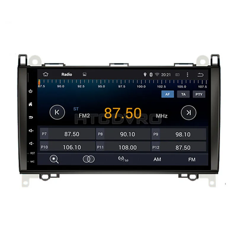 Clearance YMODVHT 9inch Octa Core 4GB+32GB Android 9.0 Car DVD for Benz A class W169/B class W245/Vito/W639/W906/Viano Radio Stereo GPS 7