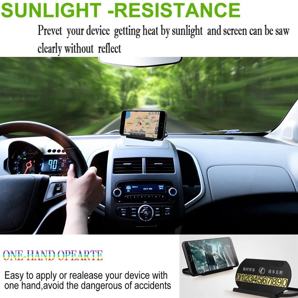 

Dashboard GPS Holder Holder Car Phone Mount 3-6.8 Inch Universal SmartphonesProduct description Car Mobile Holder For Redmi 7 Y5