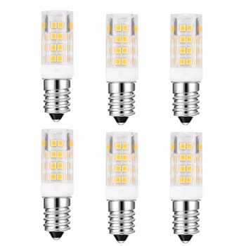 

6PCS E14 3W LED Bulb 360LM 220V/110V Warm White/Cold white , Hood Replacement Halogen 45W Non-dimmable, 360 degree Wide Beam