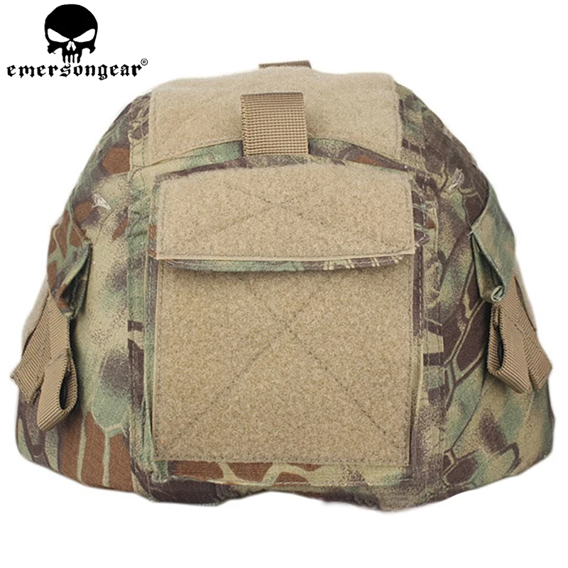 EMERSONGEAR тактический Чехол на шлем для страйкбола охоты ПЕЙНТБОЛА тканевый