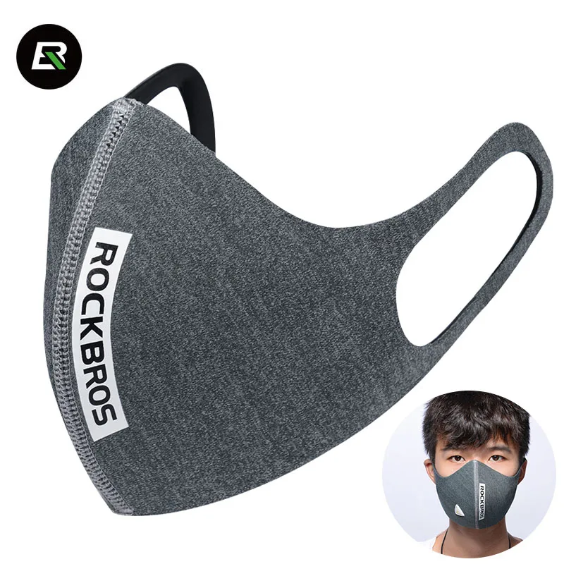 

Rockbros Cycling Face Mask Activated Carbon Filter Bike Bicycle Mask PM 2.5 Dustproof Ski Mask Breathable Sport Face Shield