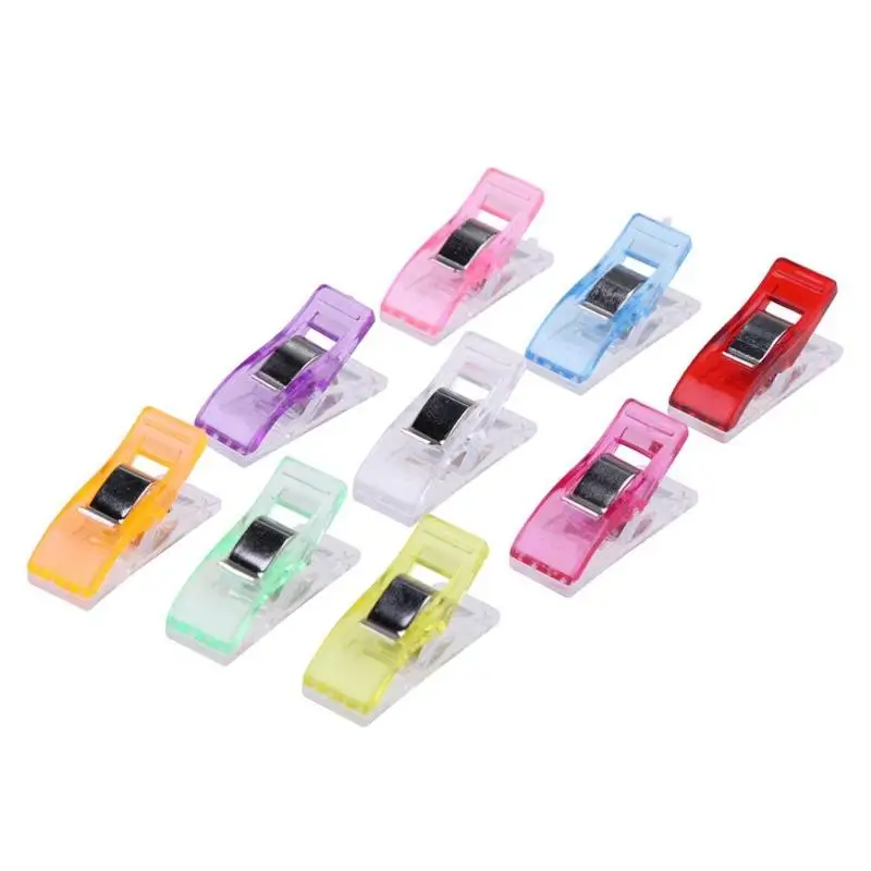 

50pcs/set Multi-color Plastic Clips for DIY Craft Quilting Patchwork Sewing
