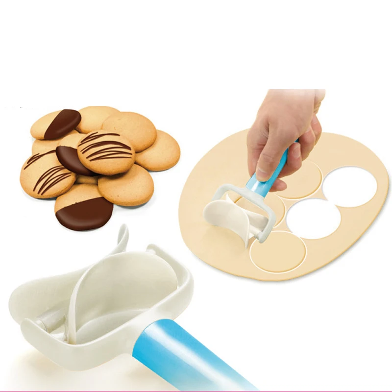 

Round Gear Shape Rectangular Biscuit Roller DIY Baking Tools Fondant Cake Biscuit Dumplings Cookies Rough Dough Cutters
