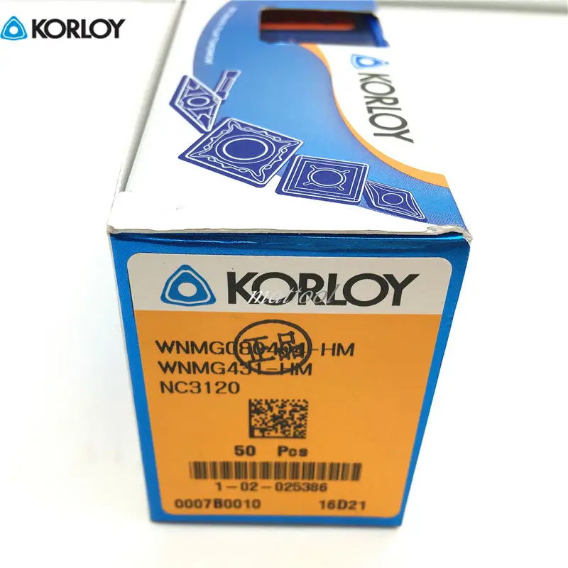 

Free shipping 10pcs  WNMG080404-HM NC3120 Korea Korloy Peach shape External Turning Tools Carbide insert