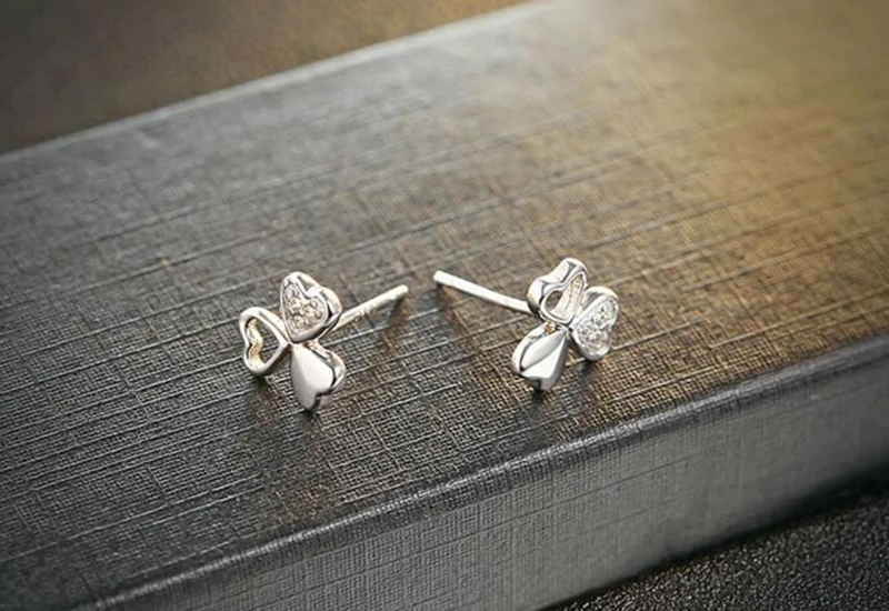 SILVER STUD EARRING FOR WOMEN (14)